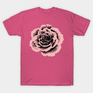 pink rose T-Shirt